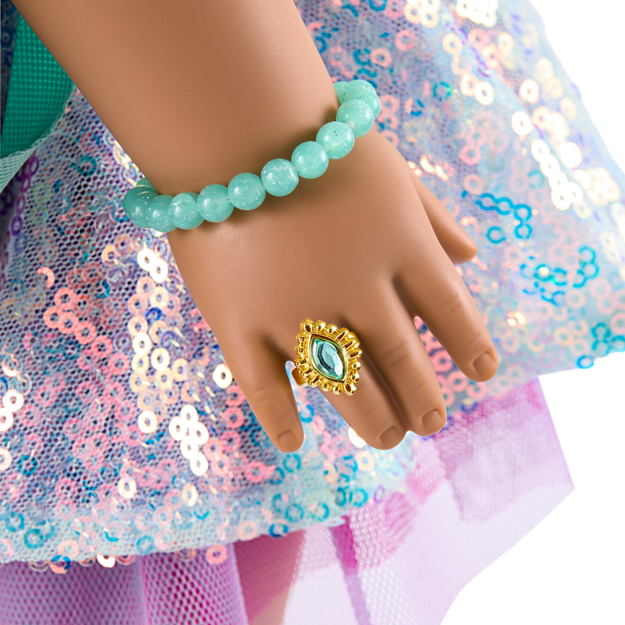 Shimmering Sea Turtle Backpack & Accessory Set For 18-Inch Dolls - Image 8
