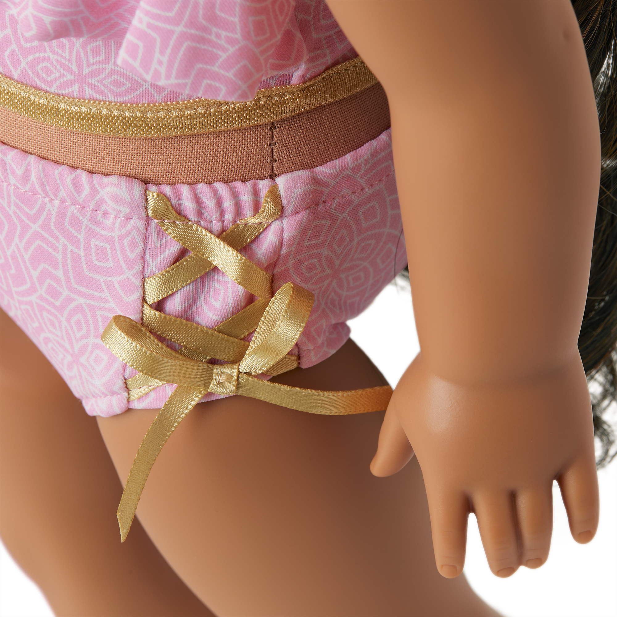 Rosy Resort Swimsuit For 18-Inch Dolls - Image 5