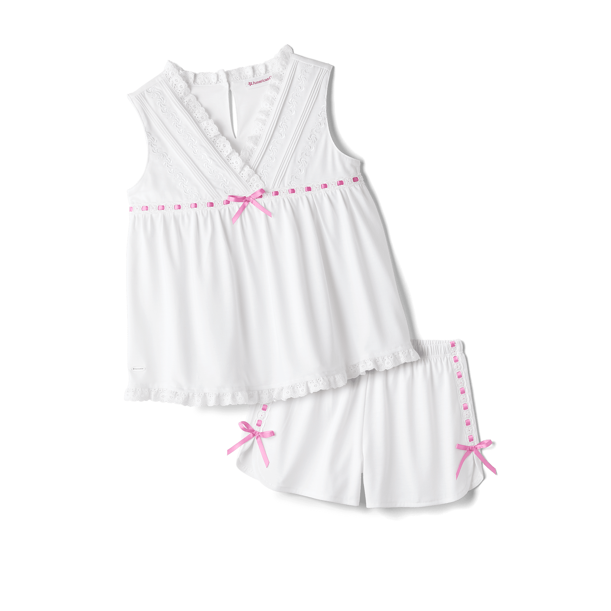 Ribbon & Lace Pajamas For Girls (Historical Characters) - Image 3