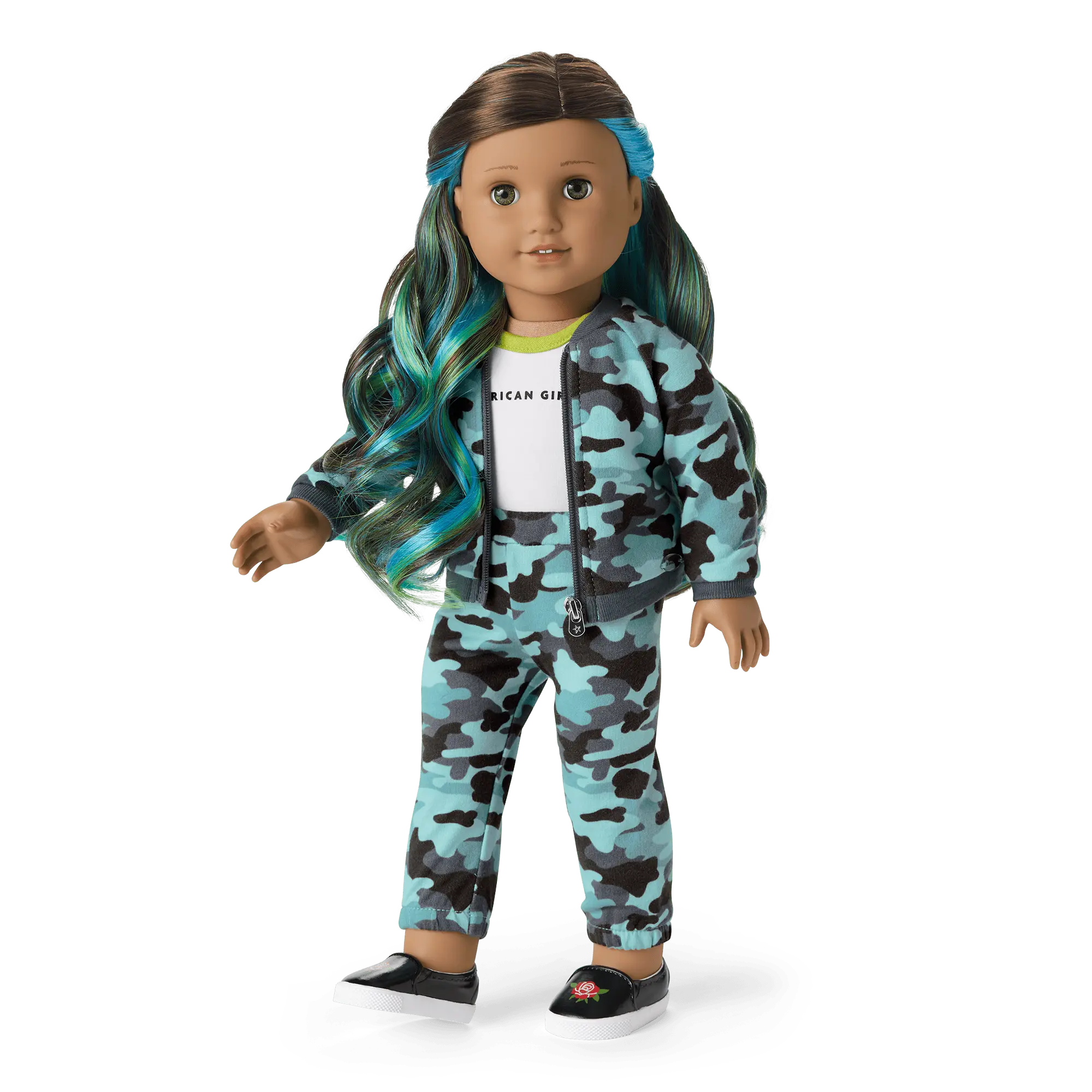 Truly Me Doll #89 In Cool Camo + Chic & Stylish Accessories - Image 4