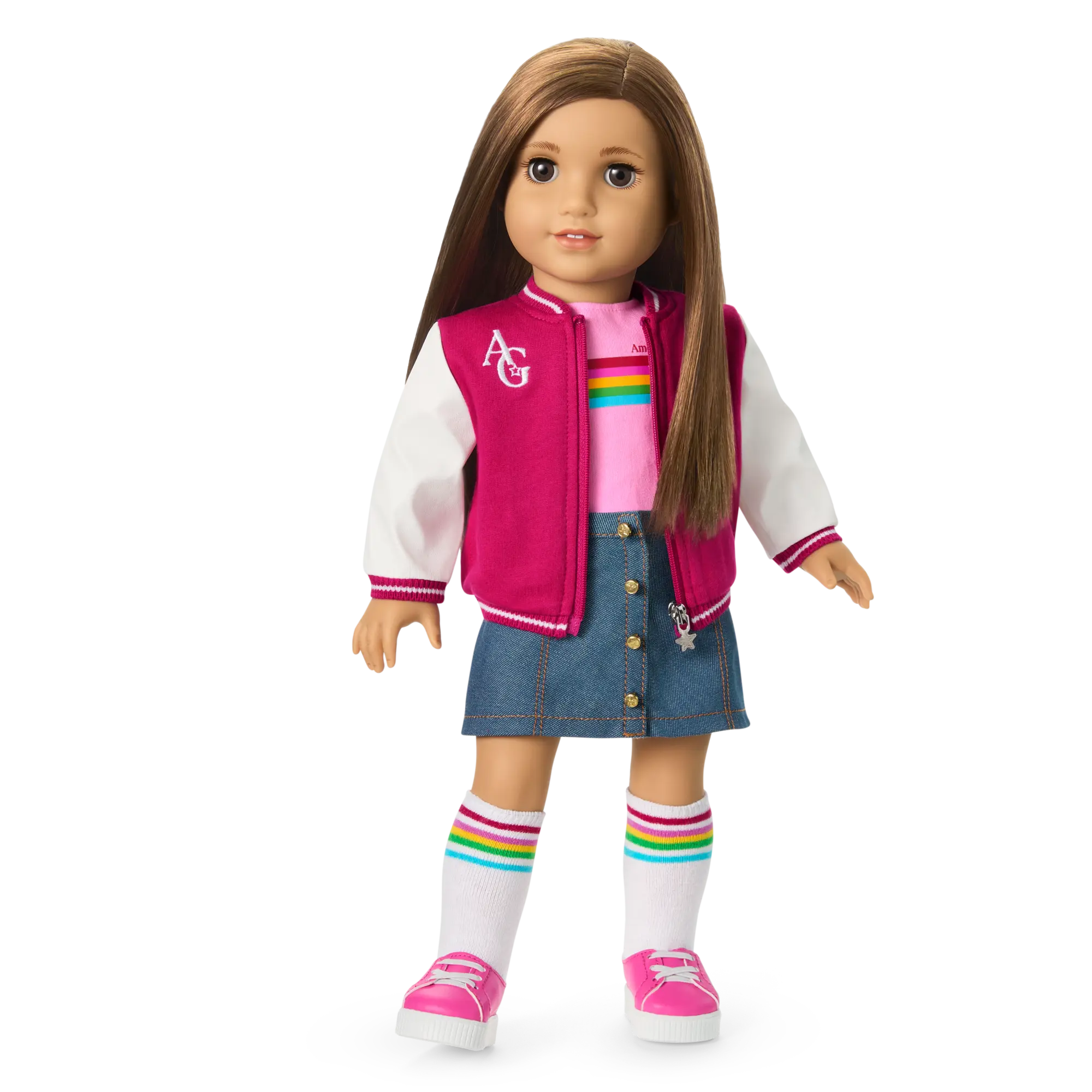 Truly Me 18-Inch Doll #107 With Straight Brown Hair - Image 12