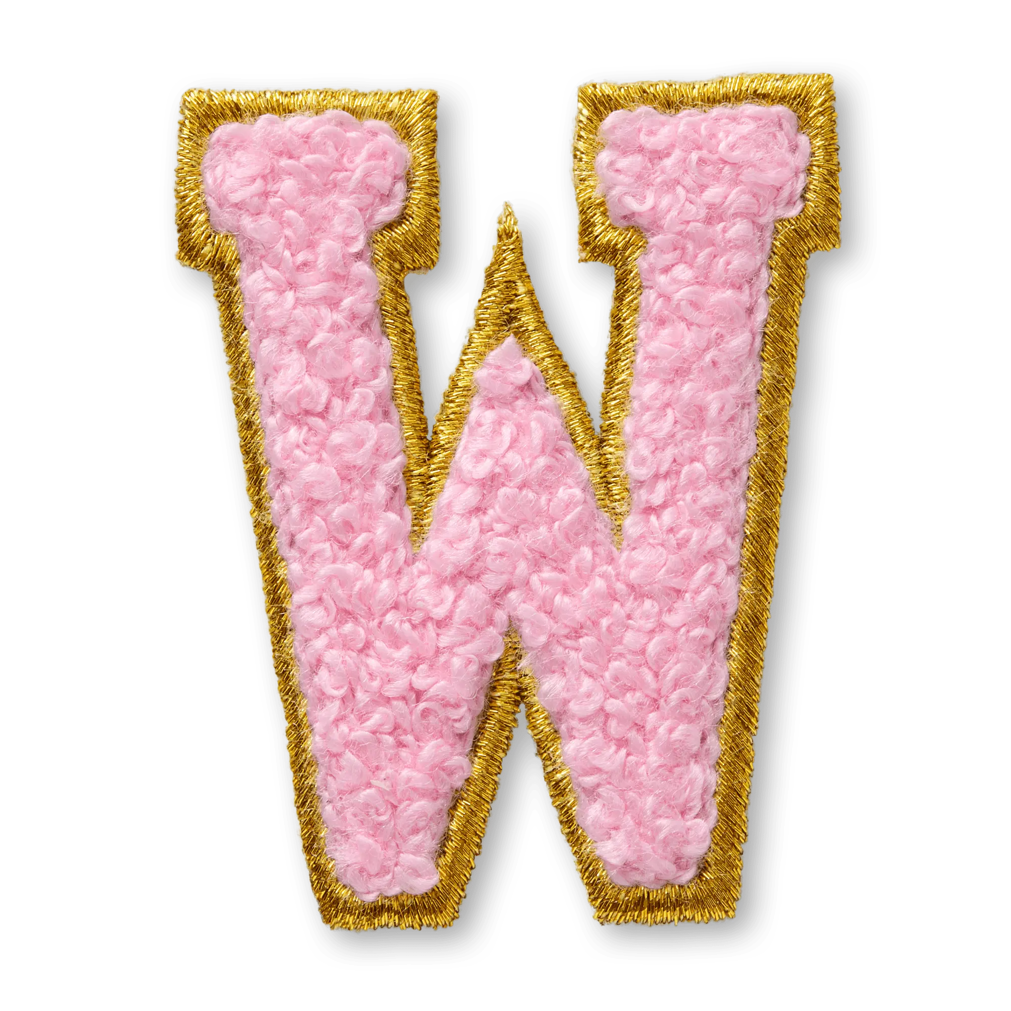 Ag Letter W Stick-On Patch