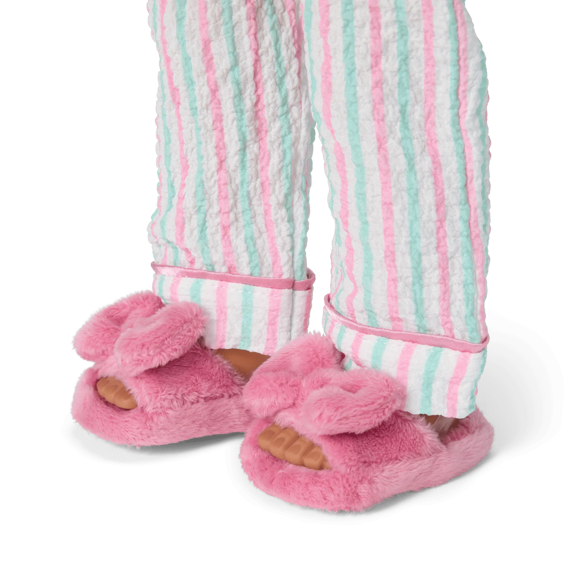 Raquel's Coastal Stripes Pajamas For 18-Inch Dolls (Girl Of The Year 2026) - Image 6