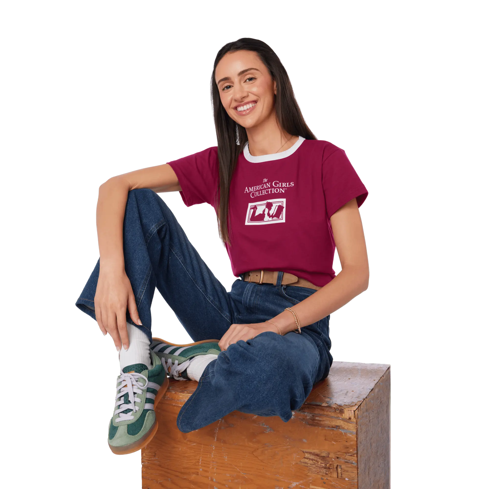 The American Girls Collection Ringer Tee For Adults - Image 8
