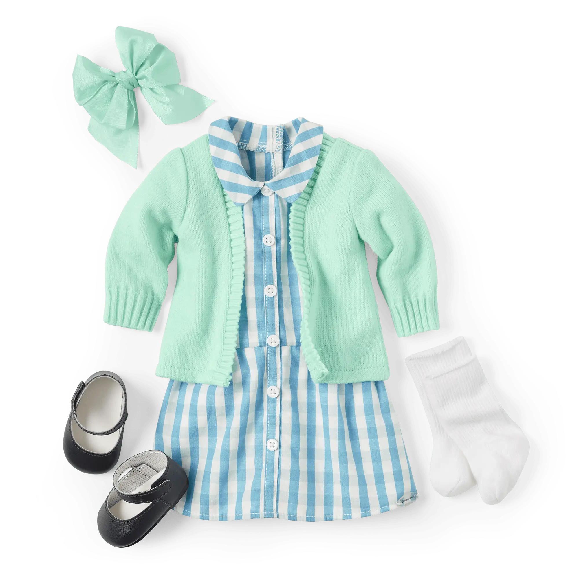 Claudie Wells 18-Inch Doll, Book, Accessories & Scooter (Historical Characters) - Image 4