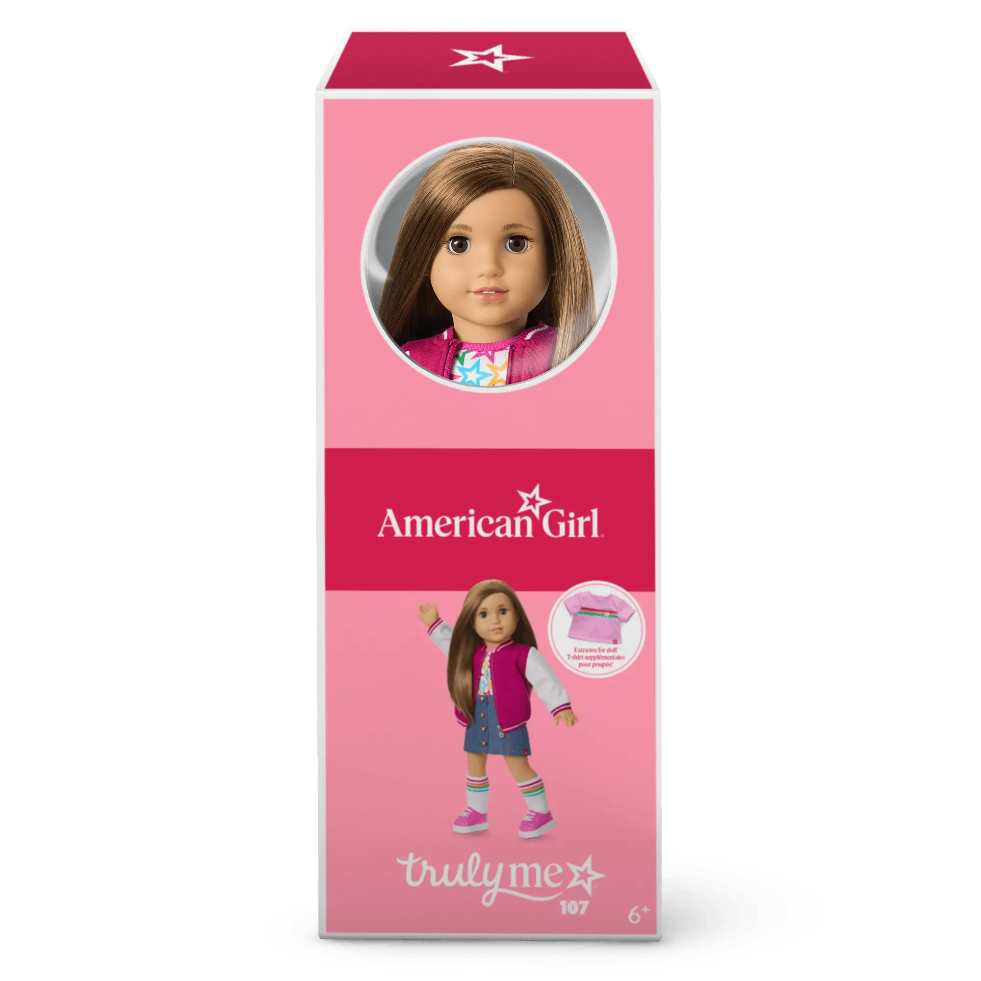 Truly Me 18-Inch Doll #107 With Straight Brown Hair - Image 18