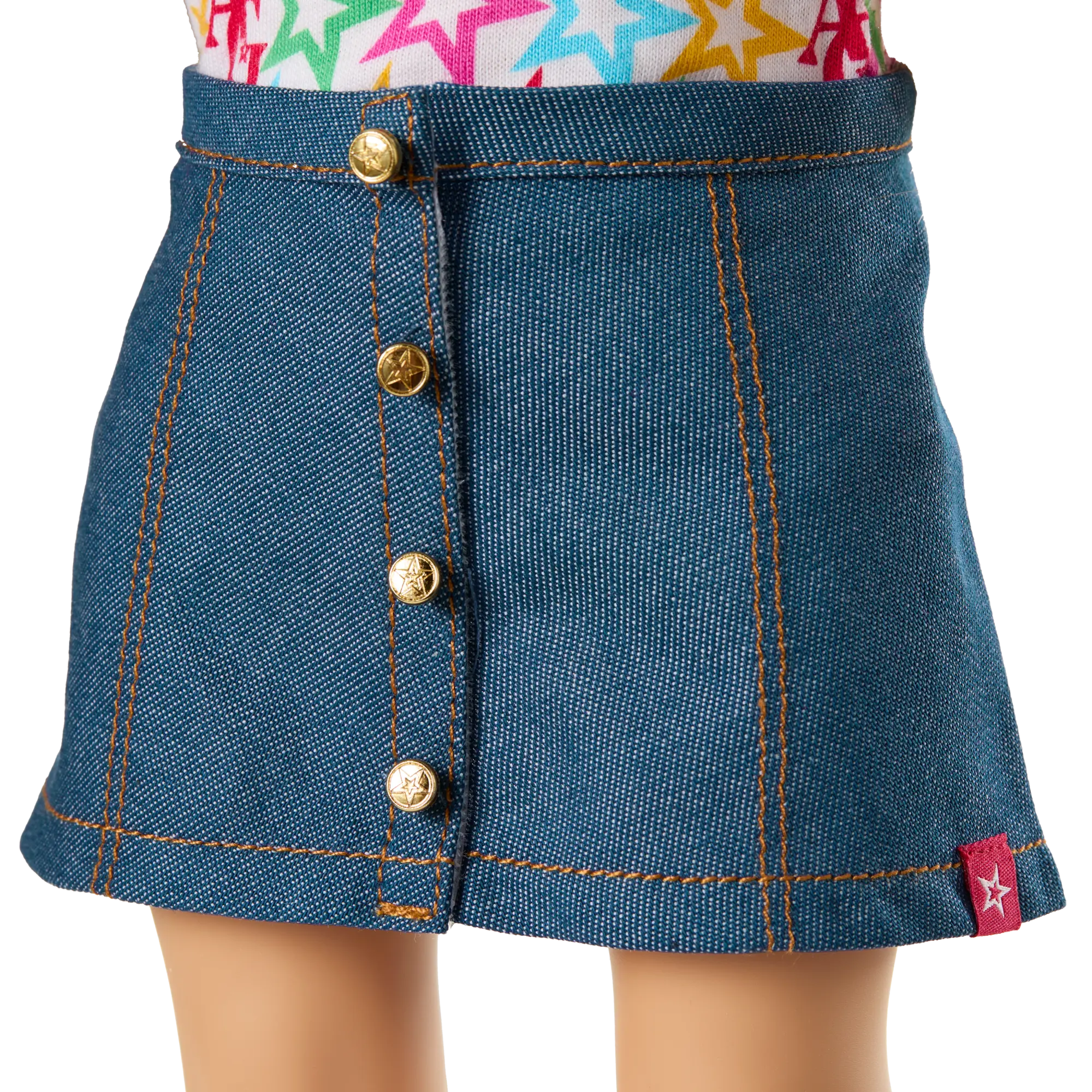 Truly Me 18-Inch Doll #130 With Straight Black-Brown Hair - Image 7