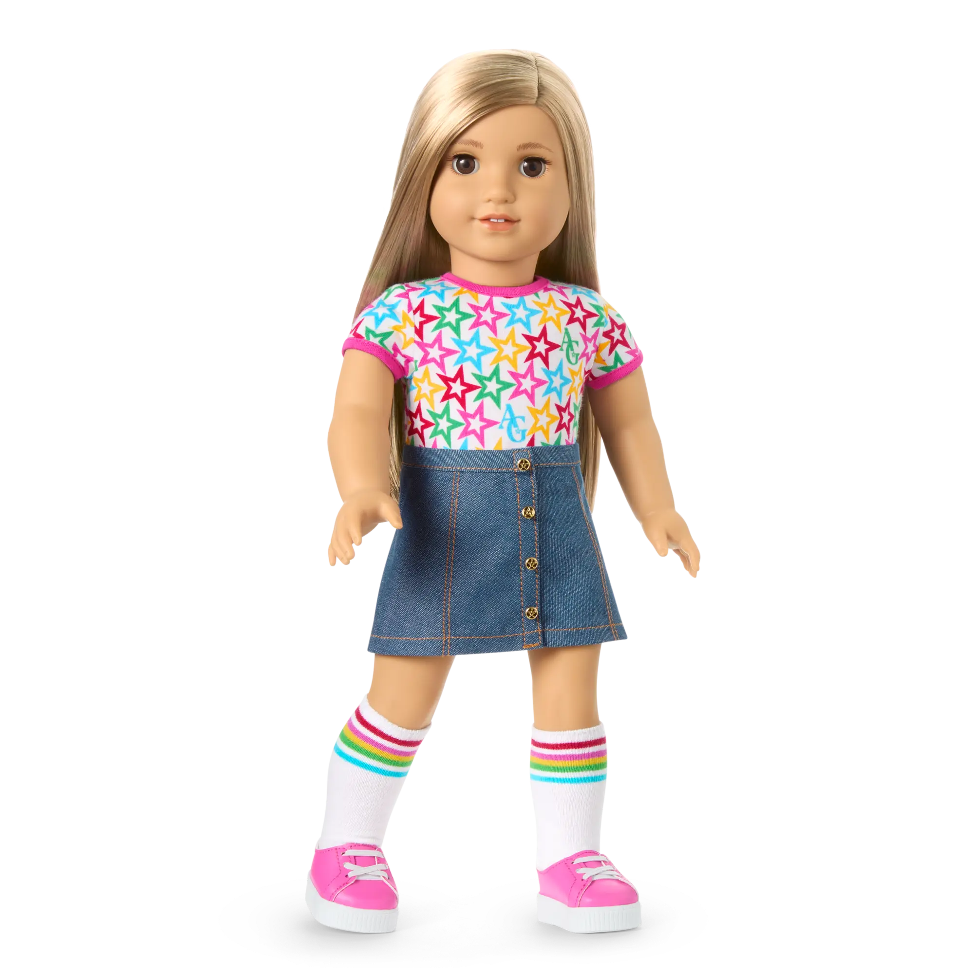 Truly Me 18-Inch Doll #131, Puppy, Mini Backpack & Accessories Ag Star Squad Bundle - Image 9