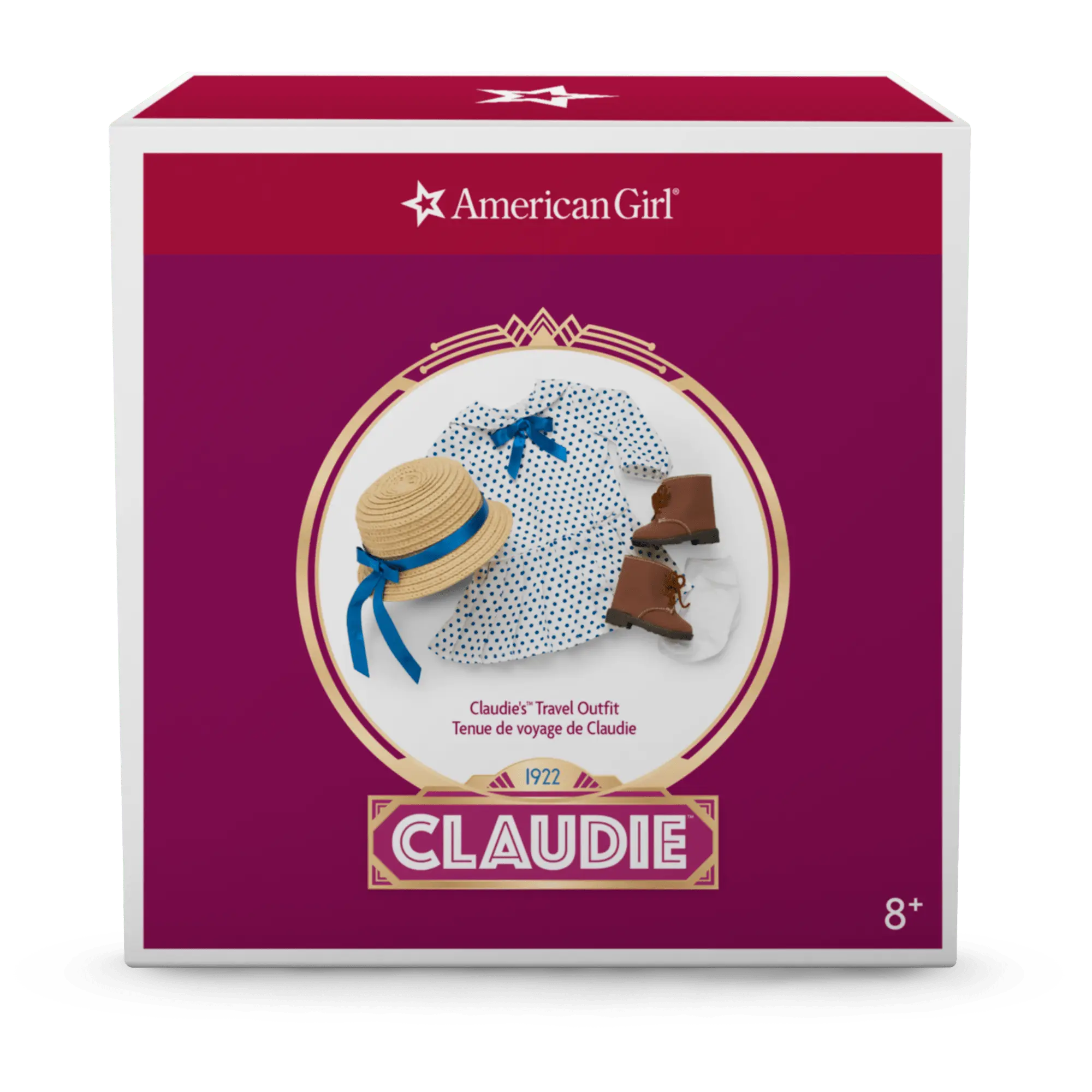 Claudie's Travel Outfit For 18-Inch Dolls (Historical Characters) - Image 7