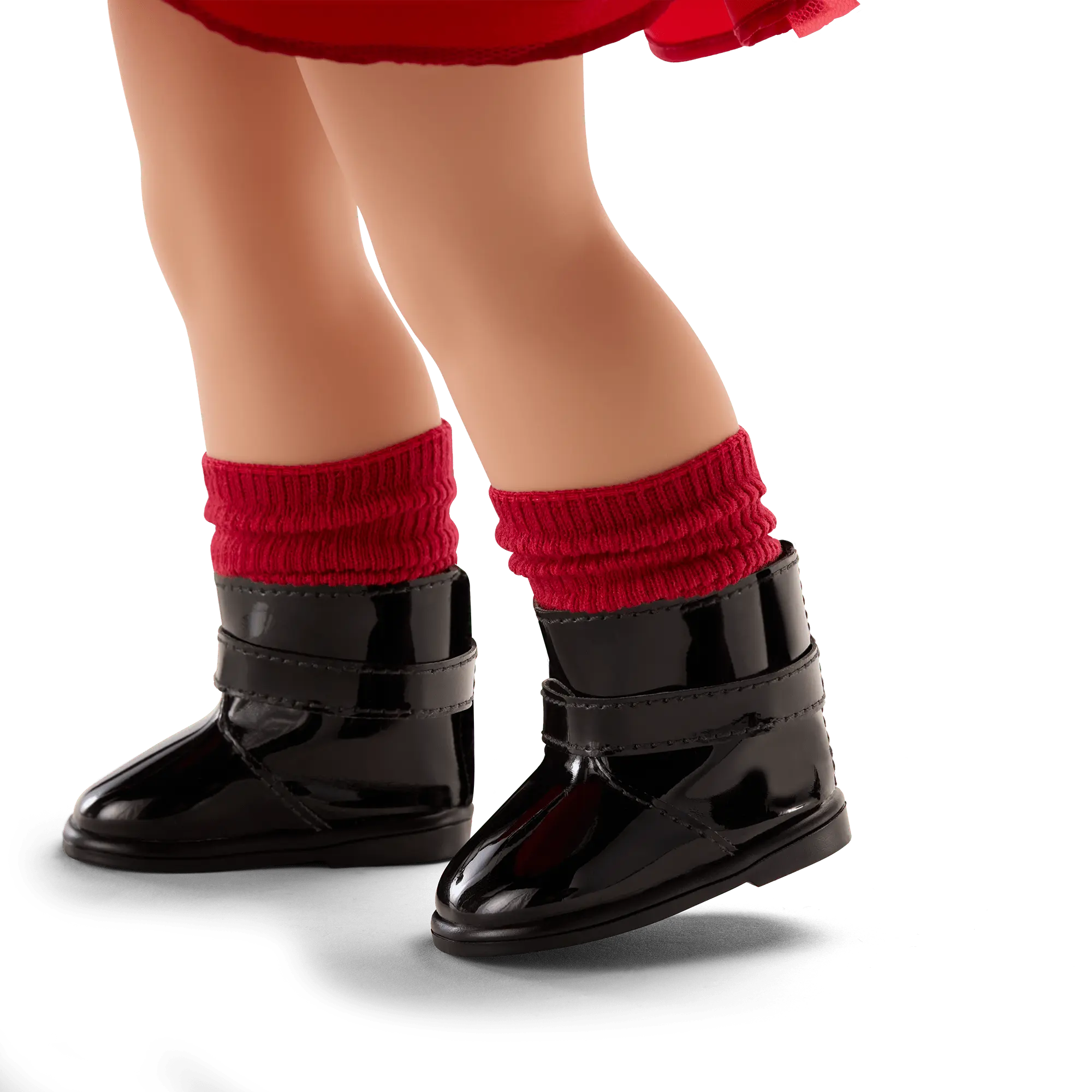 American Girl X Something Navy Crimson Sparkle Sweater Dress For 18-Inch Dolls - Image 6