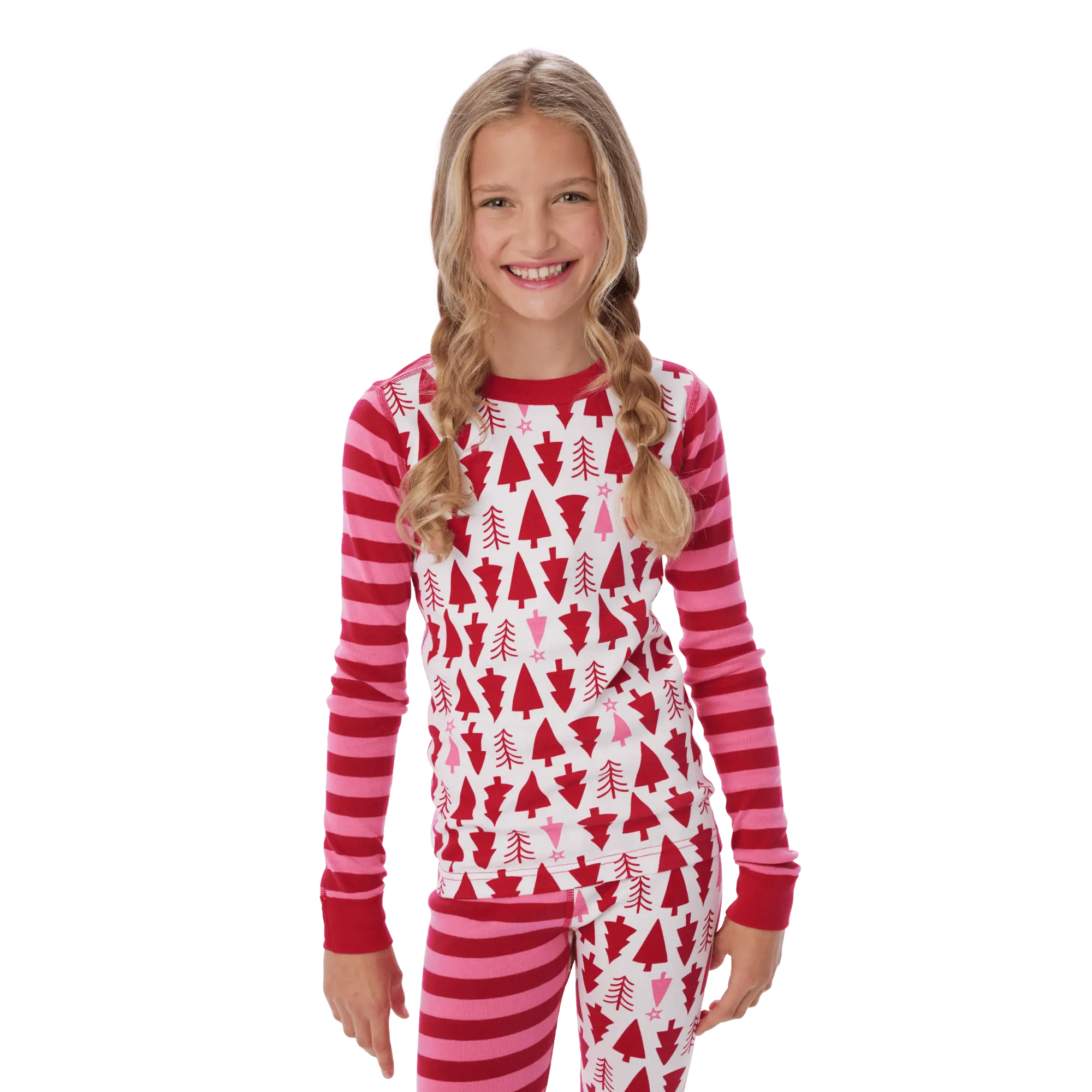 American Girl X Hanna Andersson Holiday Treetops Pajamas For Girls & 18-Inch Dolls - Image 5