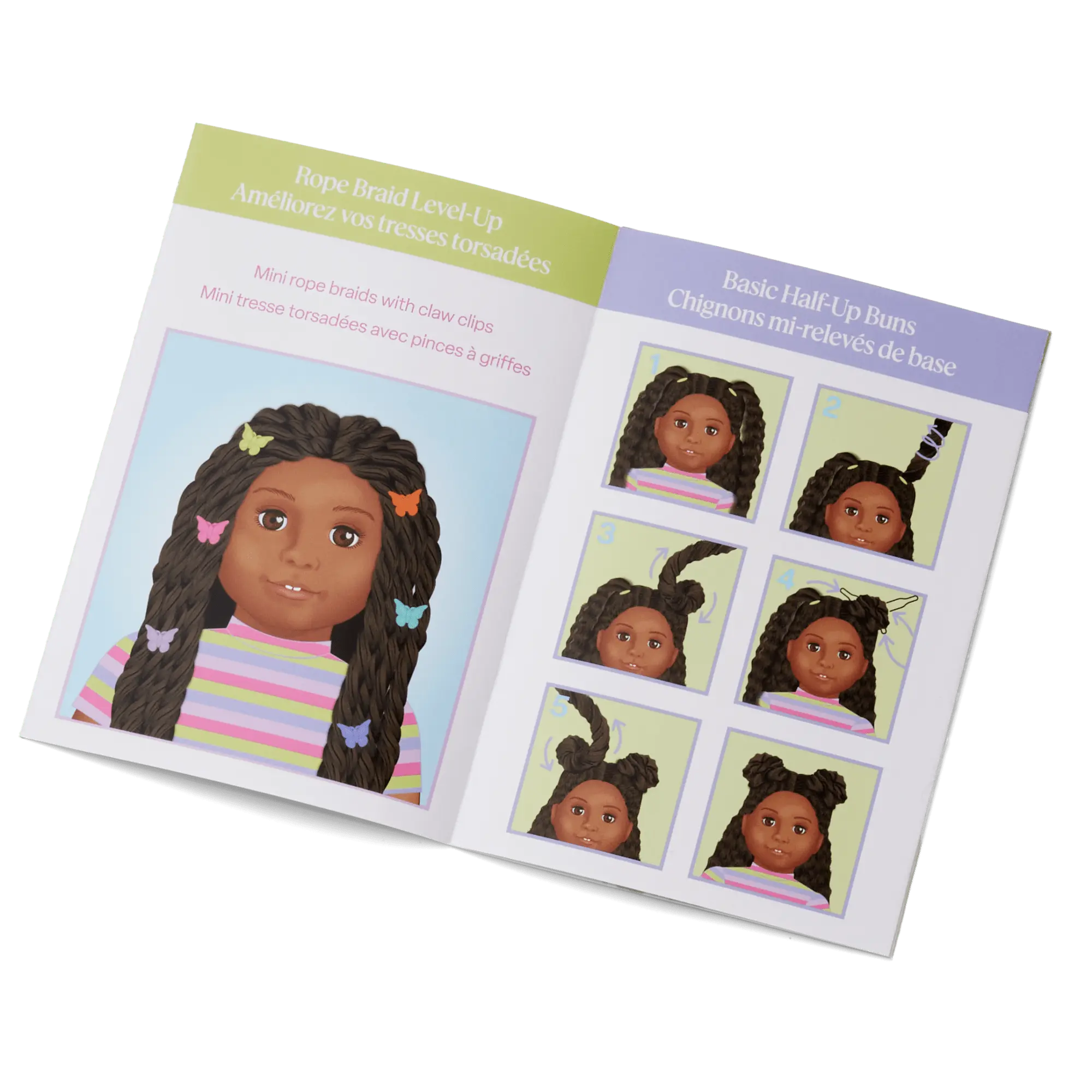Long Hair Looks By Truly Me 18-Inch Doll #135 & Hair Accessories - Image 16