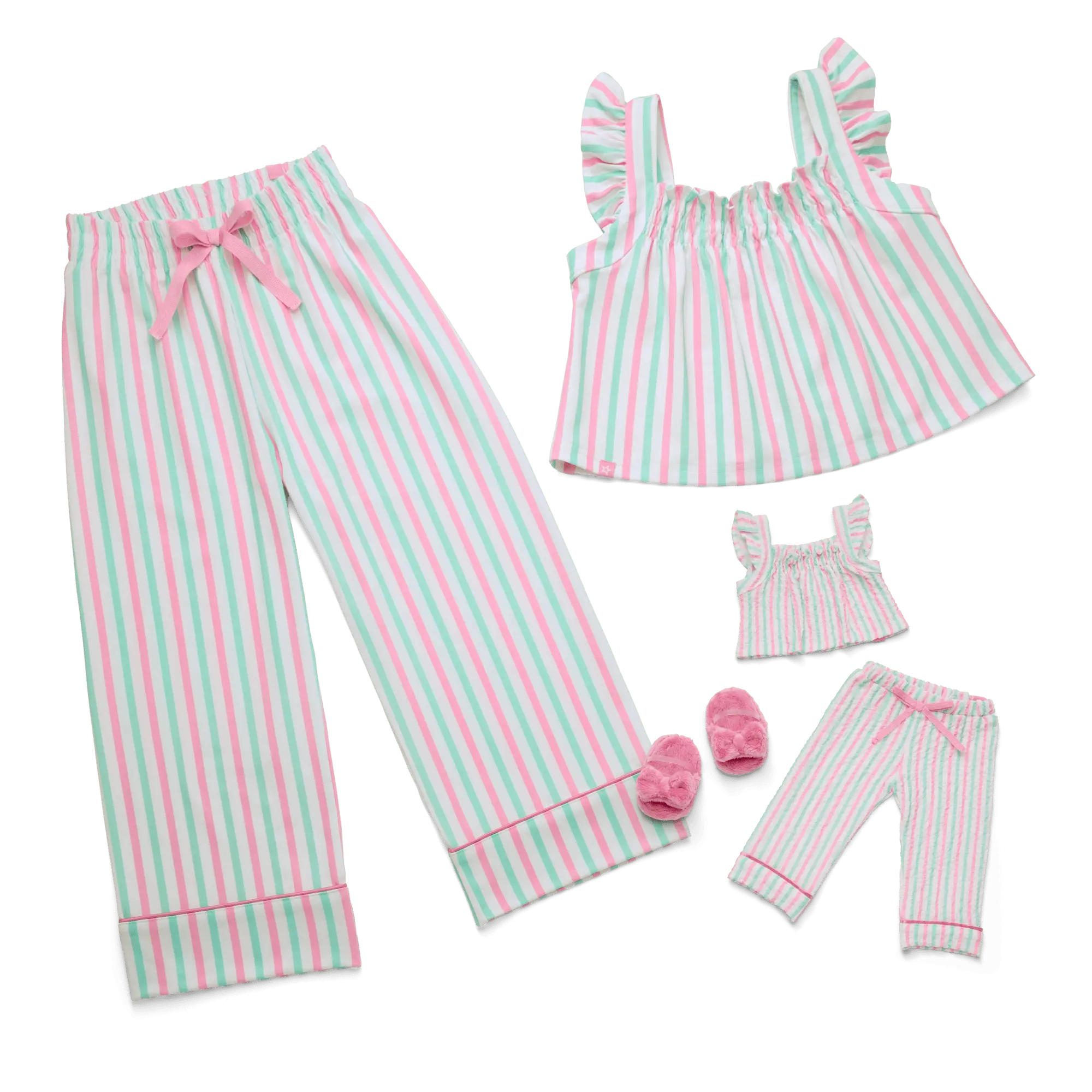 Raquel's Coastal Stripes Pajamas For Girls (Girl Of The Year 2026) - Image 7