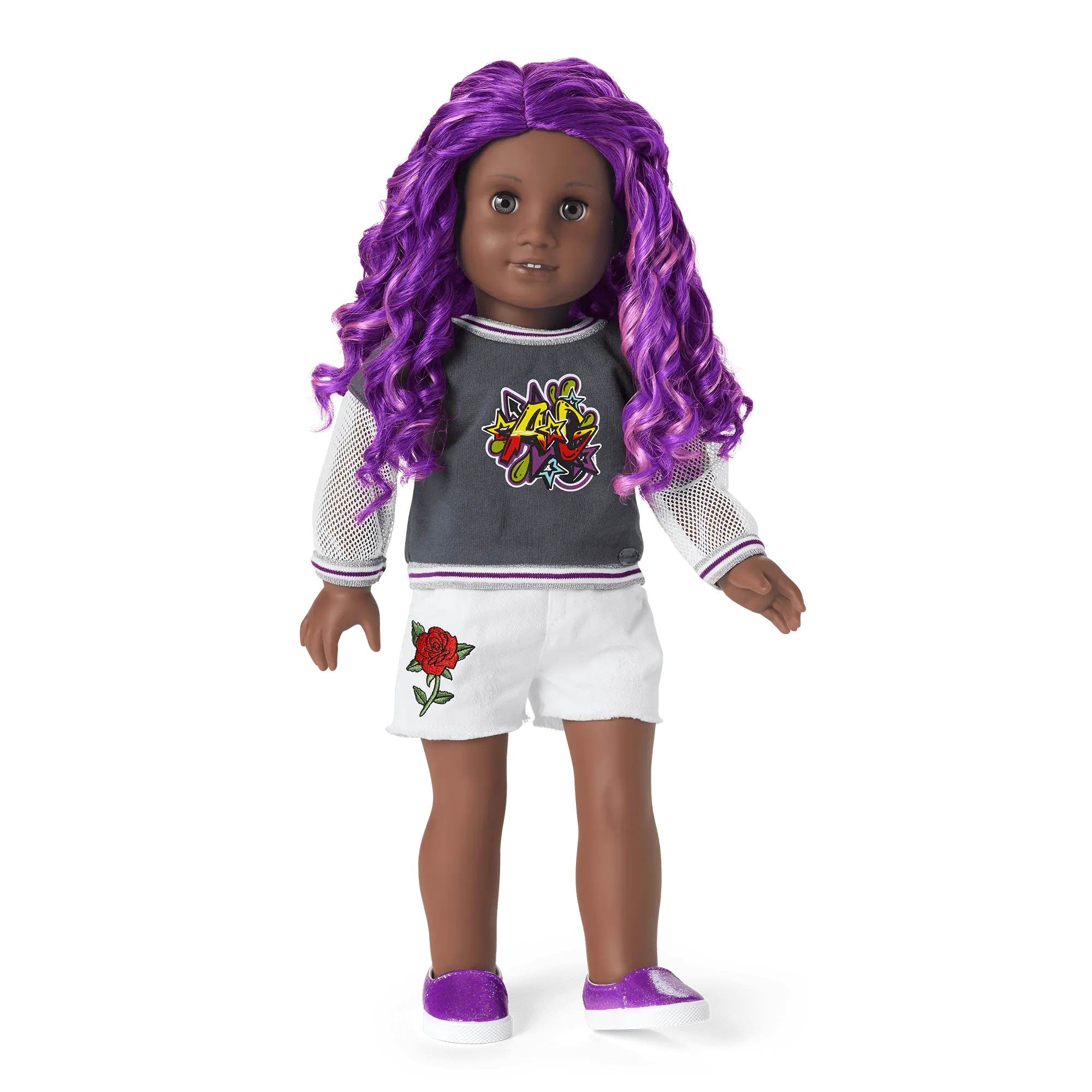 Truly Me Doll #91 In Girly Graffiti + Chic & Stylish Accessories - Image 4