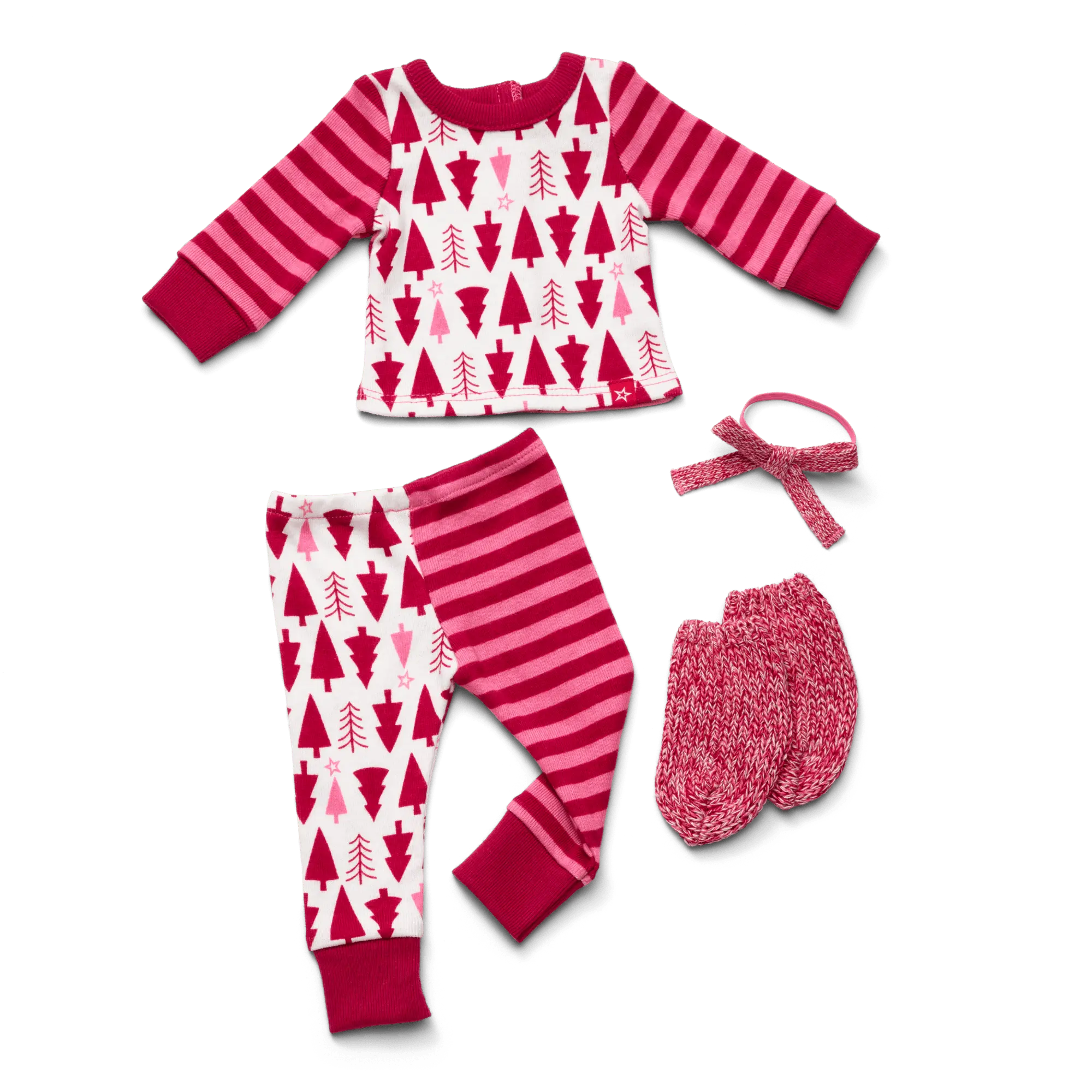 American Girl X Hanna Andersson Holiday Treetops Pajamas For Girls & 18-Inch Dolls - Image 19