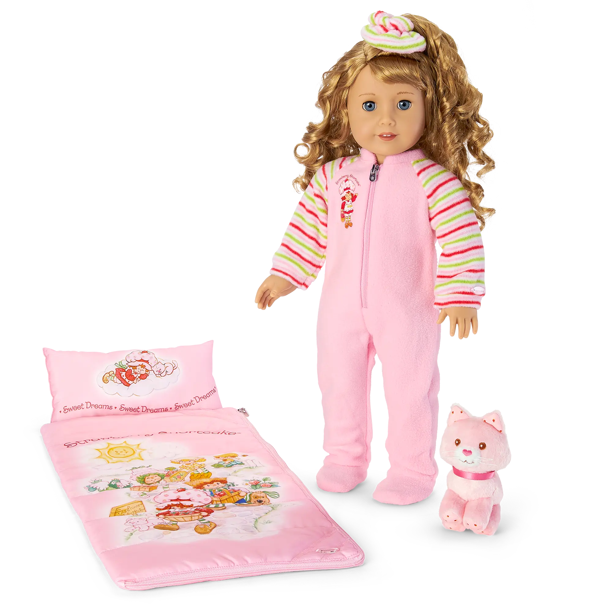 Courtney's Strawberry Shortcake Sleepover Bundle (Historical Characters) - Image 2