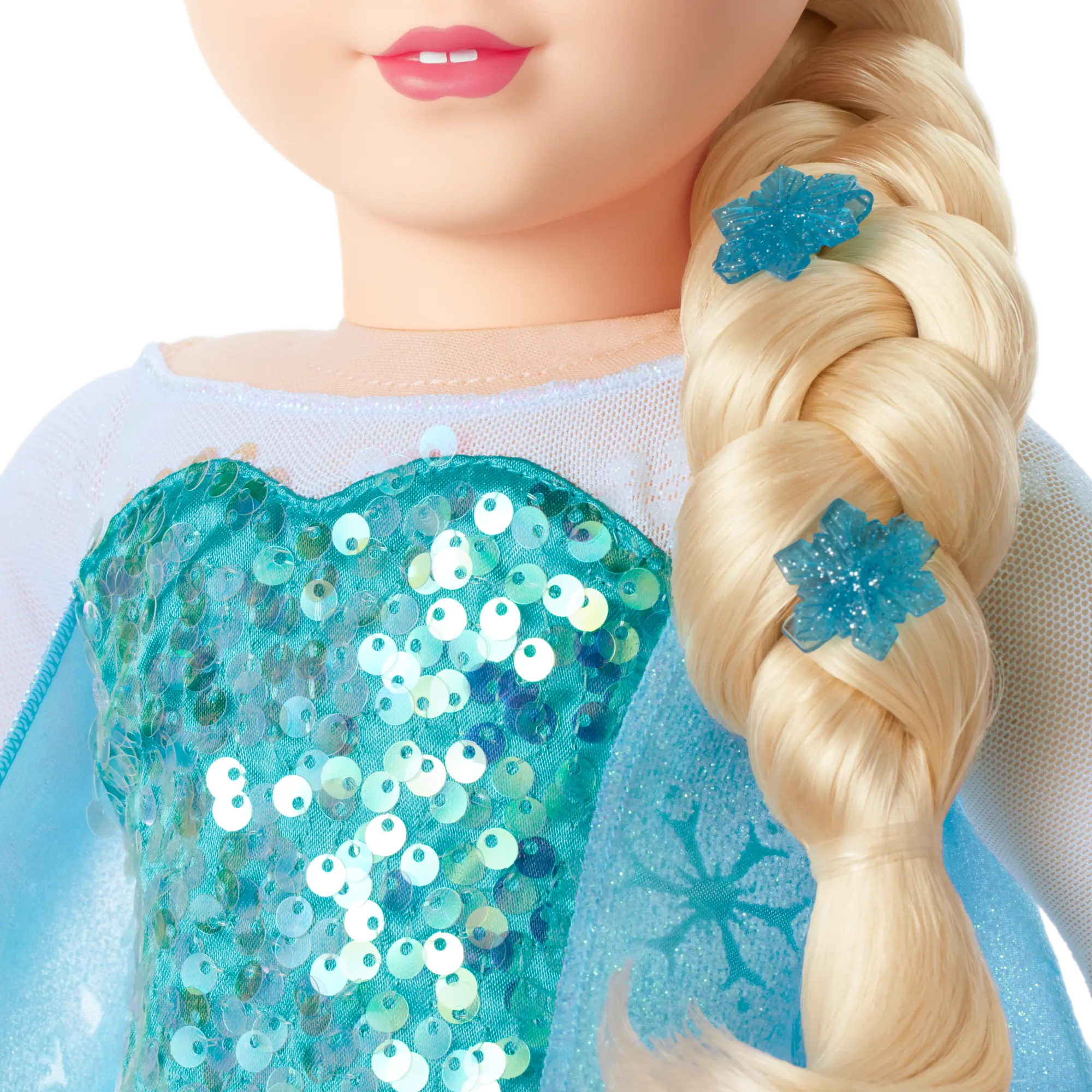 Disney Frozen Elsa Doll & Matching Dress For Girls By American Girl - Image 6