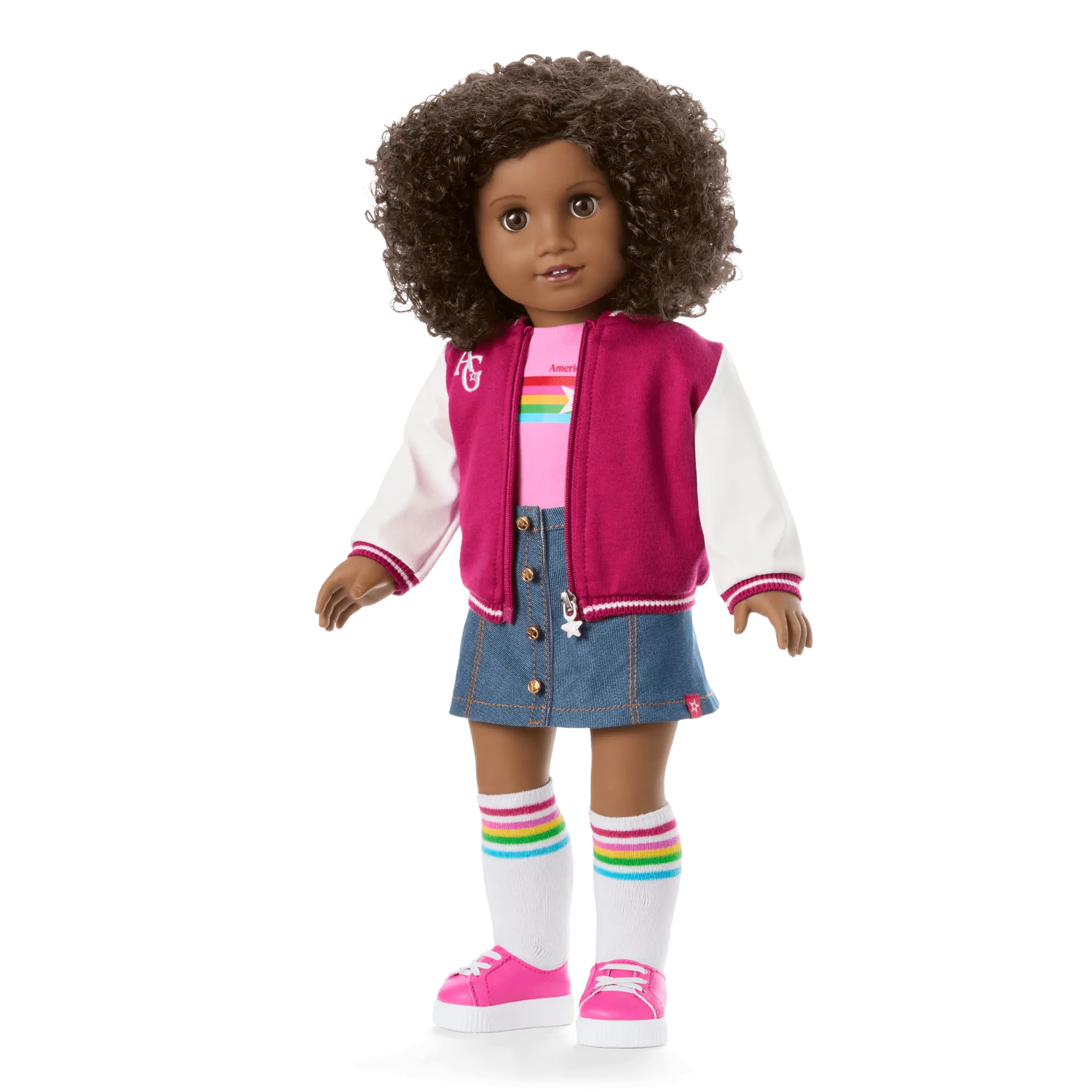 Truly Me 18-Inch Doll #112 With Curly Dark-Brown Hair - Image 11