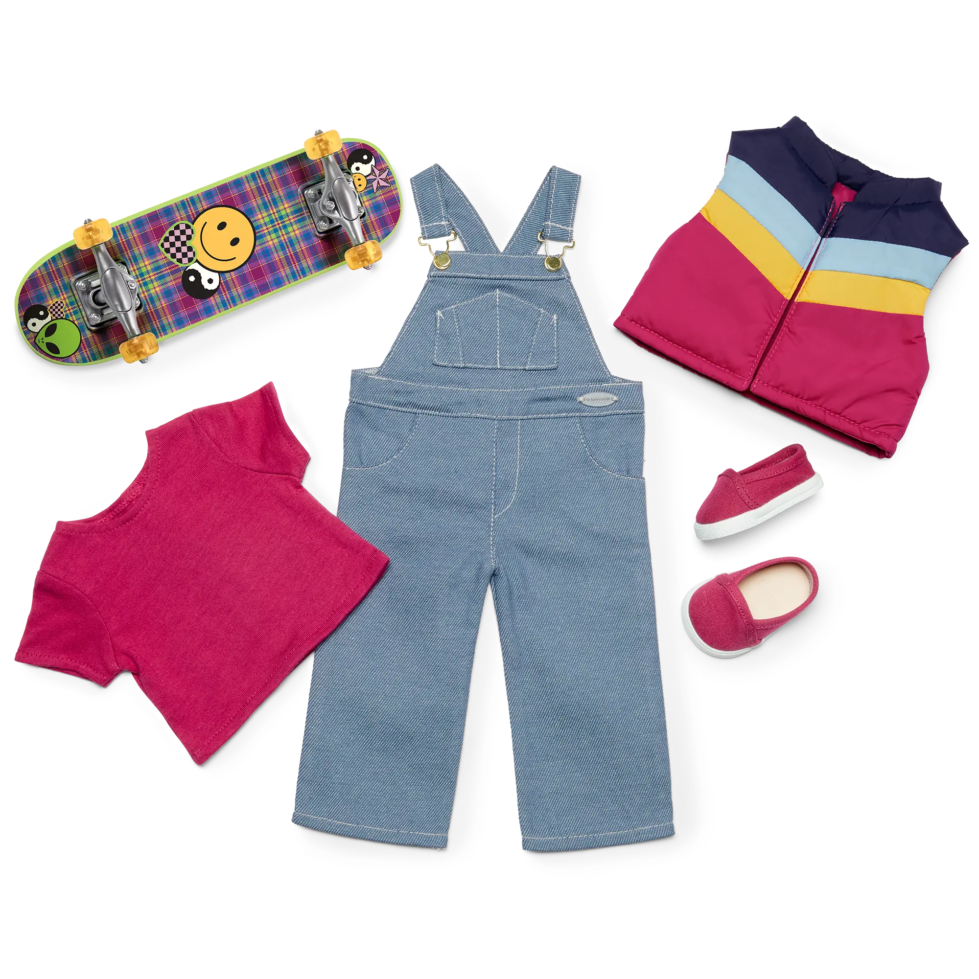 90S Twins Nicki's Skateboarding Gift Set (Historical Characters) - Image 5