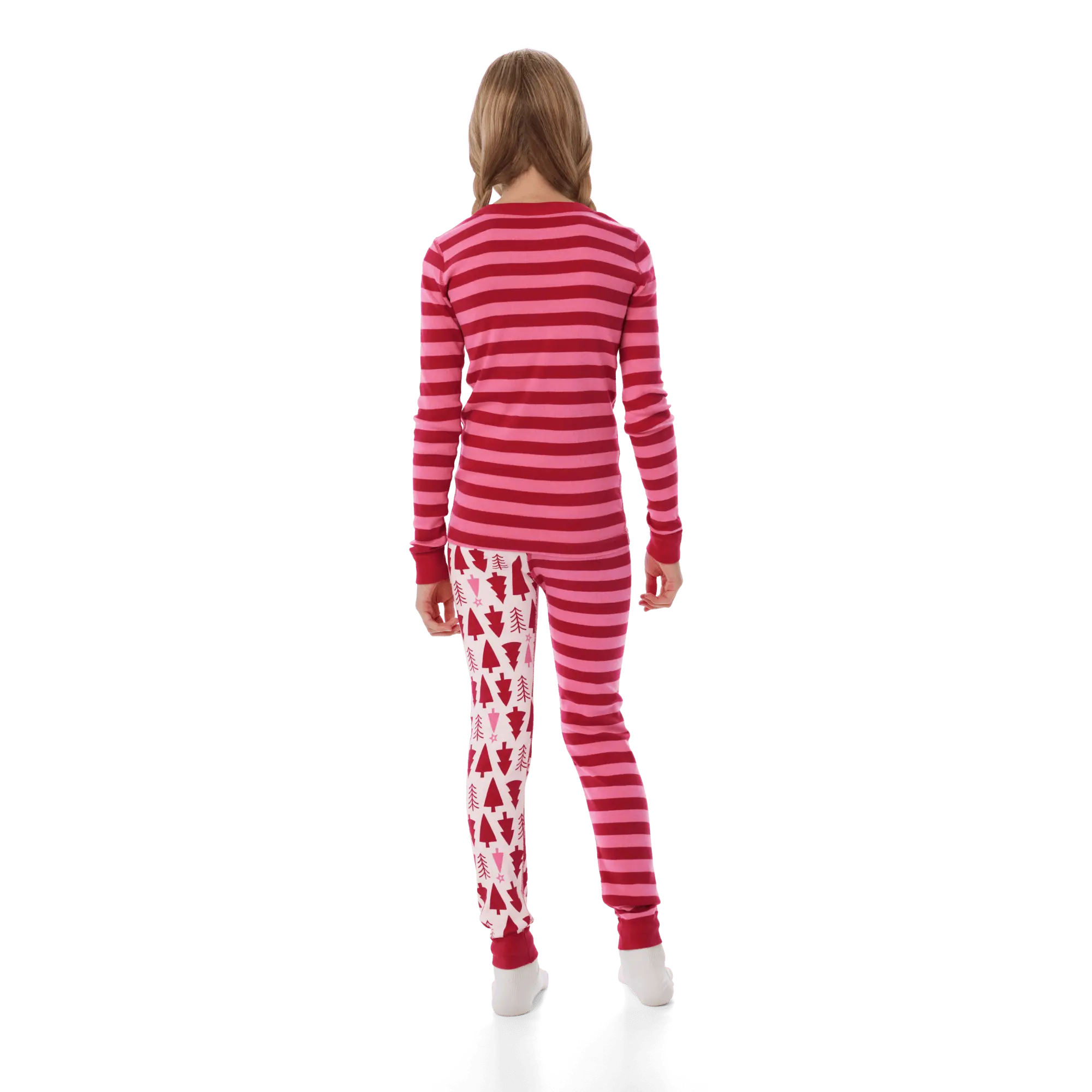 American Girl X Hanna Andersson Holiday Treetops Pajamas For Girls & 18-Inch Dolls - Image 4